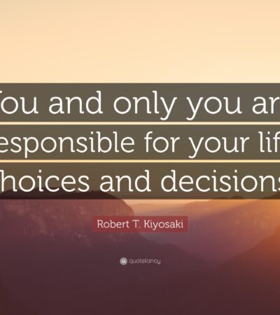 decizia ta este responsabilitate