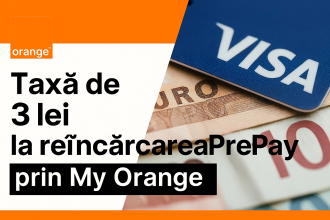 Orange: Taxă de 3 lei la reîncărcările PrePay: ce opțiuni au clienții?