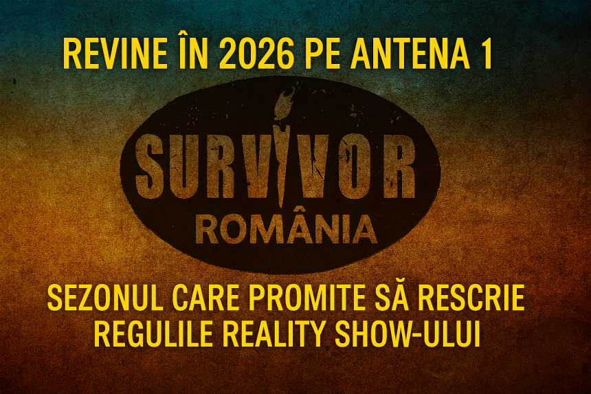 Survivor Romania 2026, va începe cel mai probabil duminică, pe 8 martie!