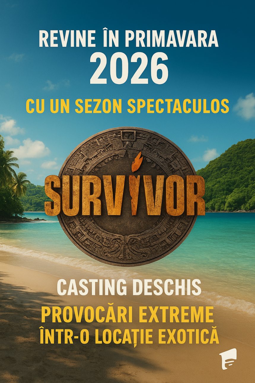 Trustul Antena 1 preia formatul “Survivor” şi promite un sezon „impresionant”